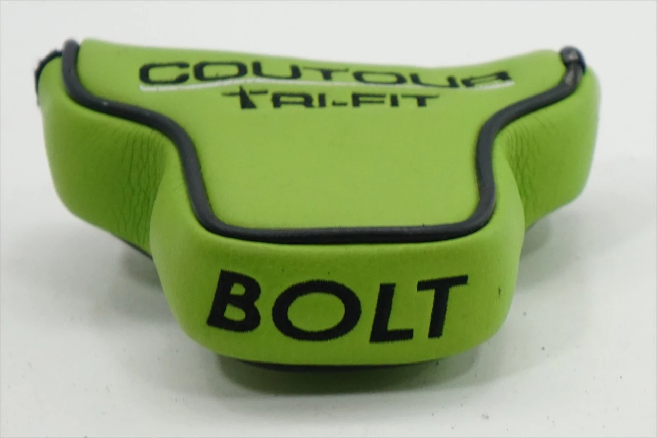 Coutour Golf Contour Putter Headcover Tri-Fit Green Bolt Head Cover Good - Image 3