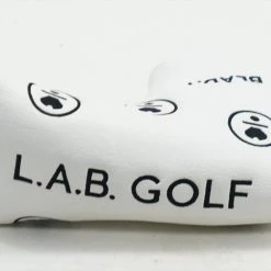 LAB Golf Golf Putter Headcover Blad.1 White PU Leather Head Cover