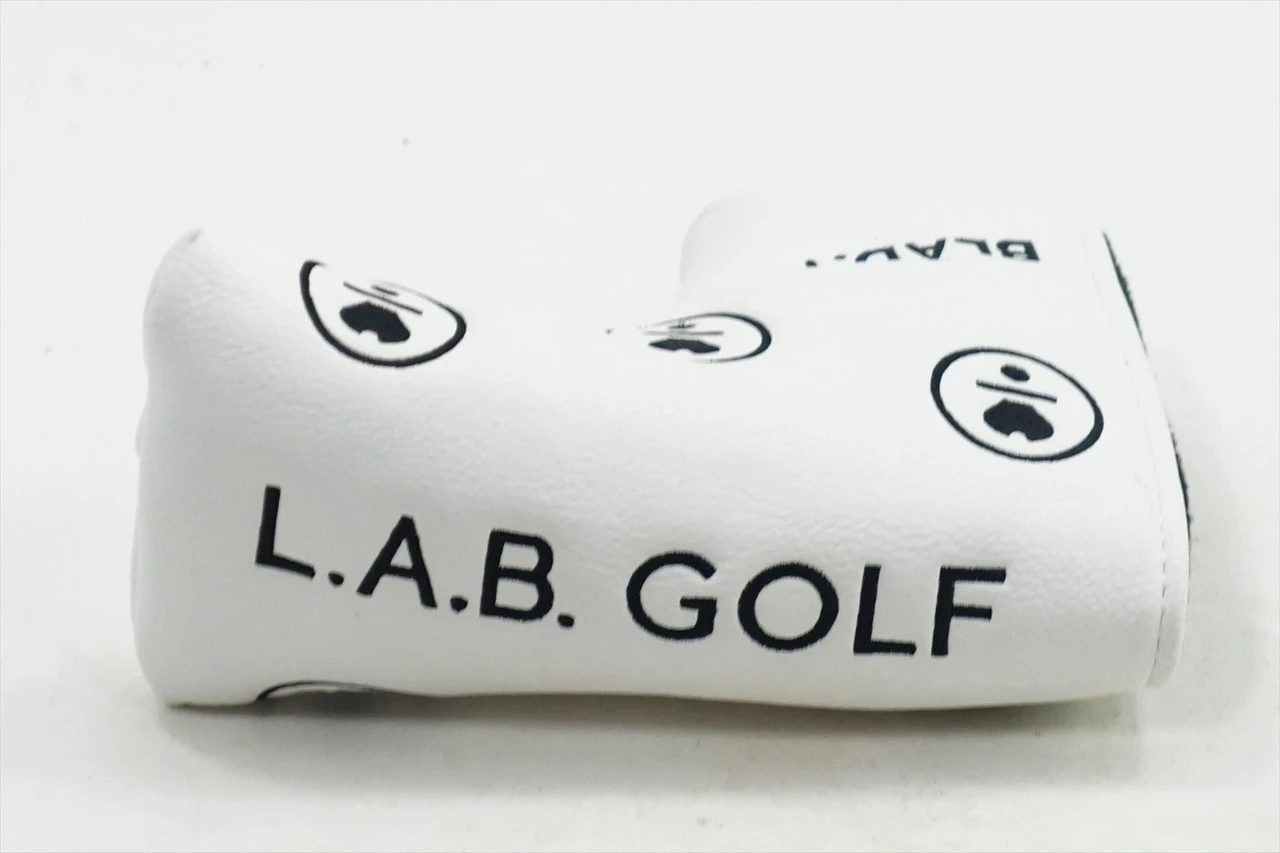 LAB Golf Golf Putter Headcover Blad.1 White PU Leather Head Cover