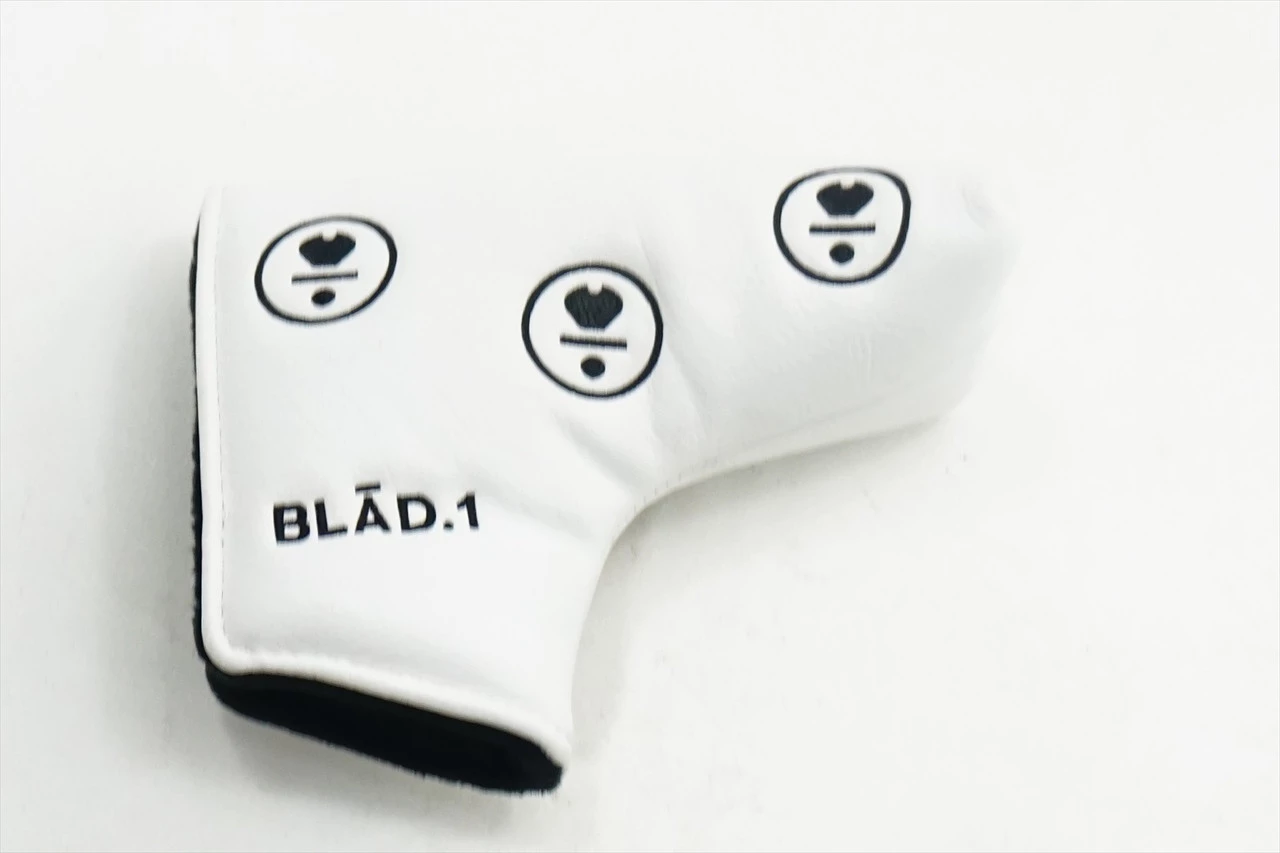 LAB Golf Golf Putter Headcover Blad.1 White PU Leather Head Cover - Image 3