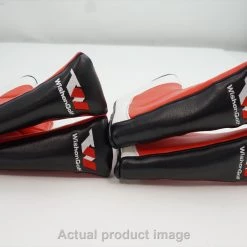New Golf Black Red and White Blade Wishon Golf Putter Headcover Head Cover