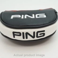 Ping Golf Japan Golf PT Putter Cover Headcover TYNE C 2021 Magnet Black White