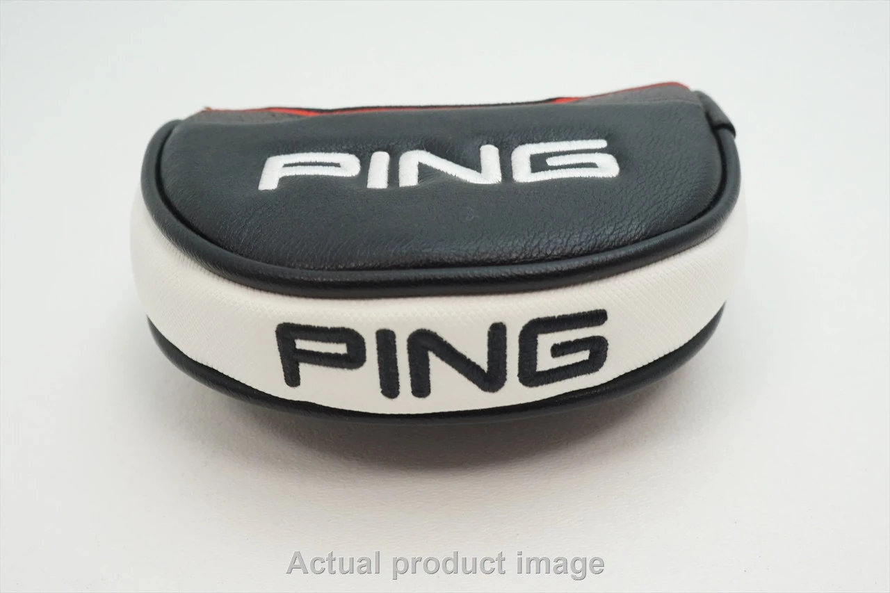 Ping Golf Japan Golf PT Putter Cover Headcover TYNE C 2021 Magnet Black White