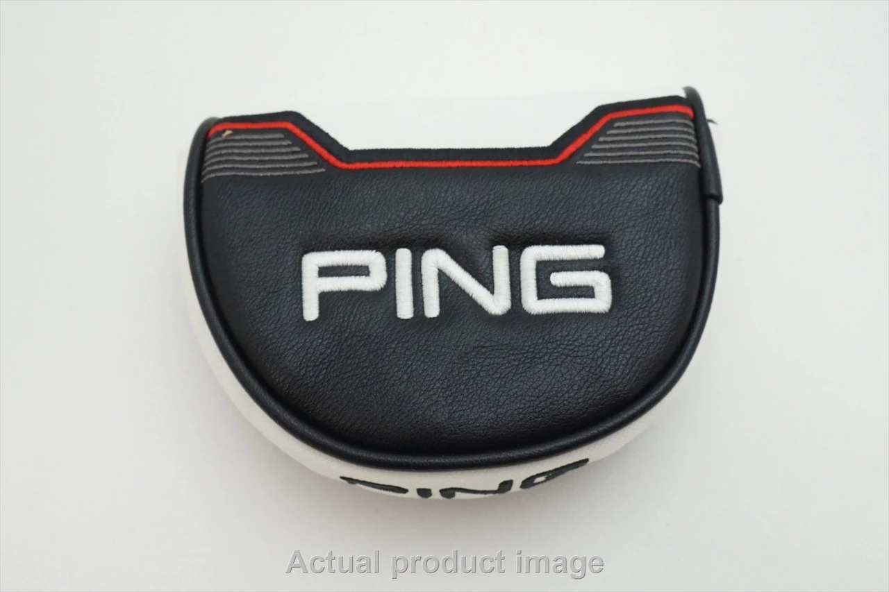 Ping Golf Japan Golf PT Putter Cover Headcover TYNE C 2021 Magnet Black White - Image 2