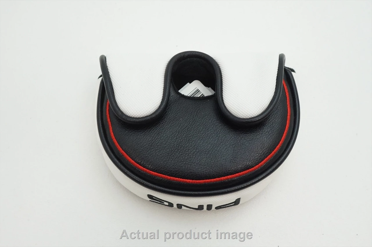 Ping Golf Japan Golf PT Putter Cover Headcover TYNE C 2021 Magnet Black White - Image 3