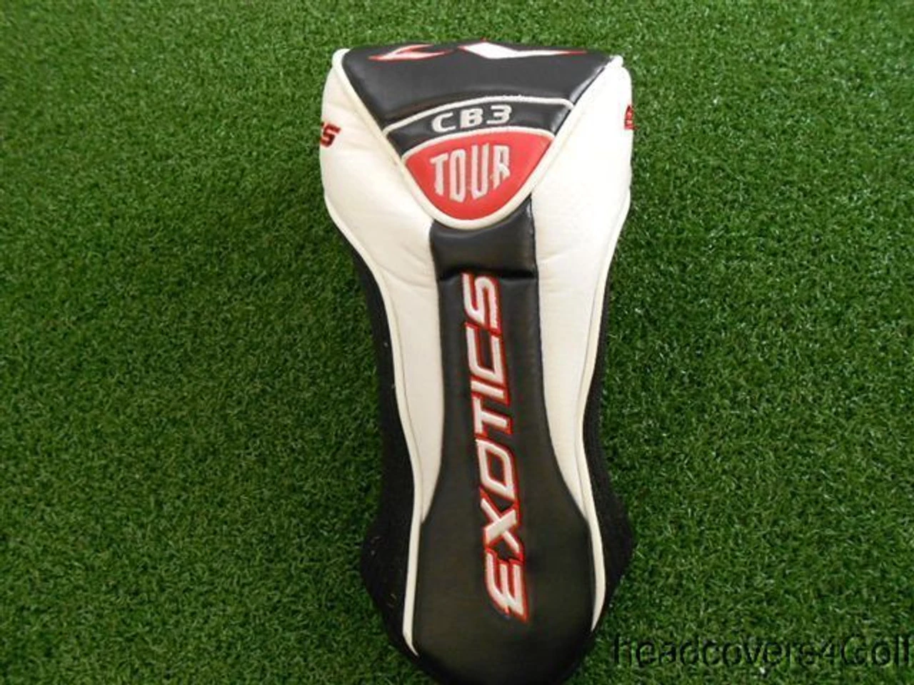 Tour Edge Exotics CB3 Tour Driver Headcover Used Golf Head Cover